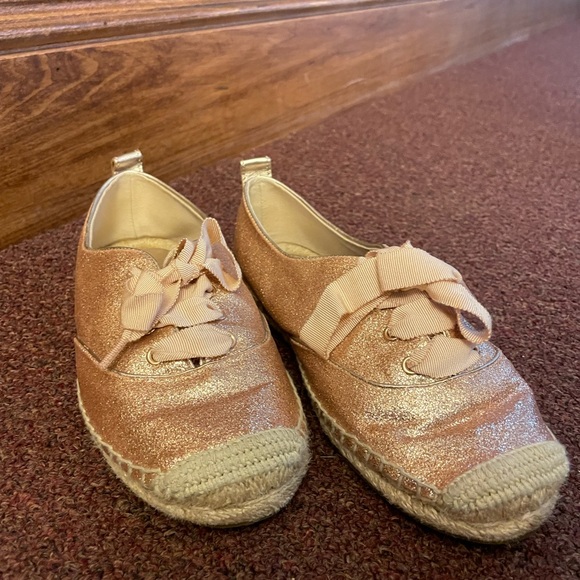 Gold and blue coach sneakers sz 6 - Picture 3 of 13